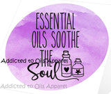 ESSENTIAL OIL STICKERS~PASTELS & SPRING