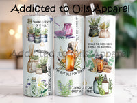 Essential Oil 20 Skinny Tumbler Oil Bottles