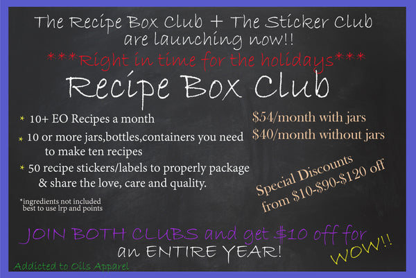 Essential Oil Recipe Box Club