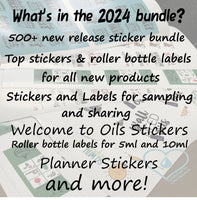 Convention 2024 New Releases Sticker Bundle!