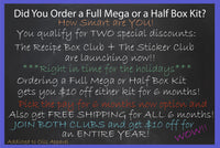 Essential Oil Sticker Goodie Box~ Sticker Club!!